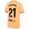 Atlético Madrid Carrasco 21 Tredje 2022-23 - Fodboldtrøjer (S/S)